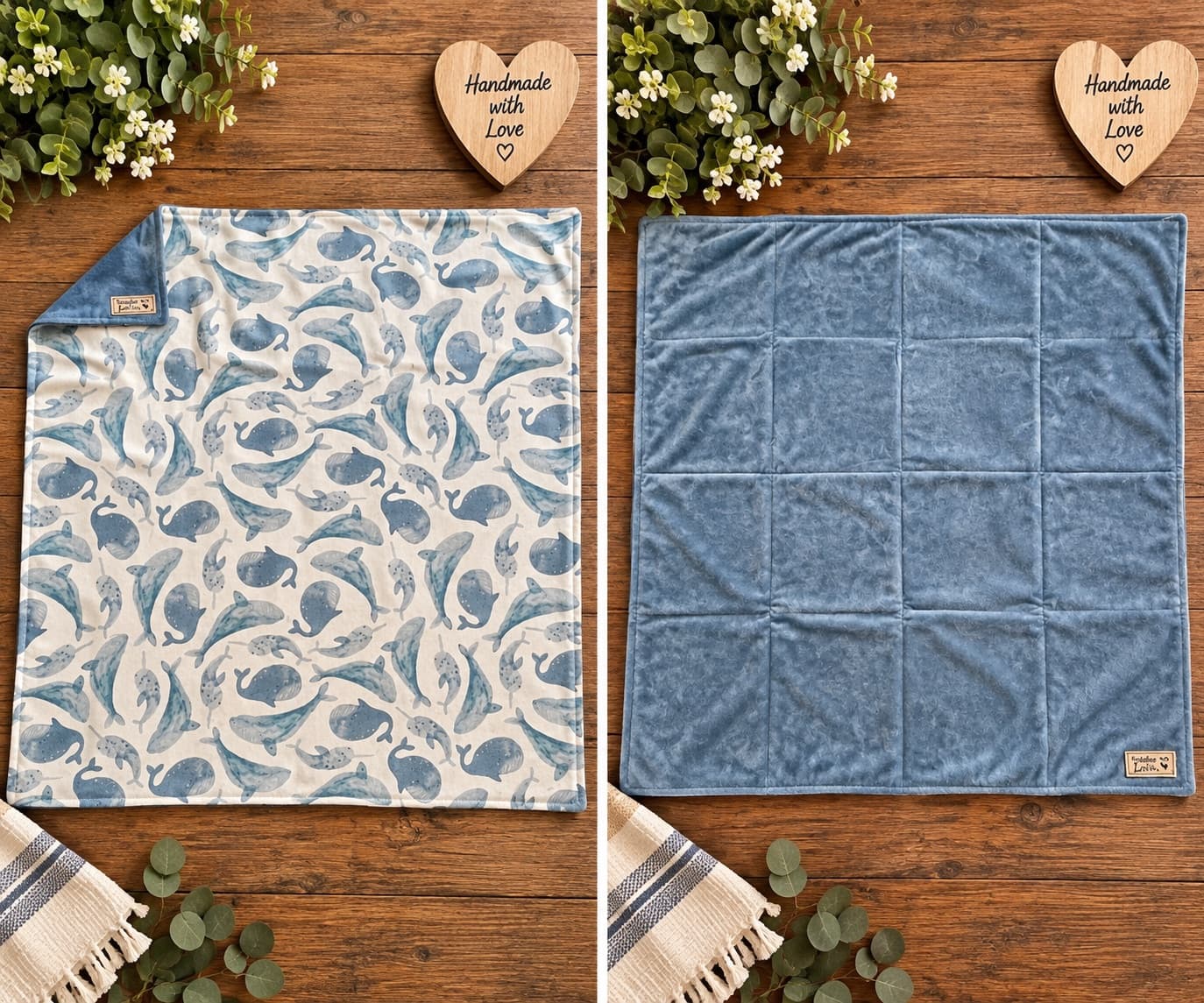Whale Baby Blanket