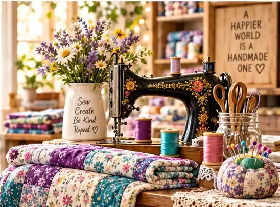 Handcrafted products from Sew and Treasures